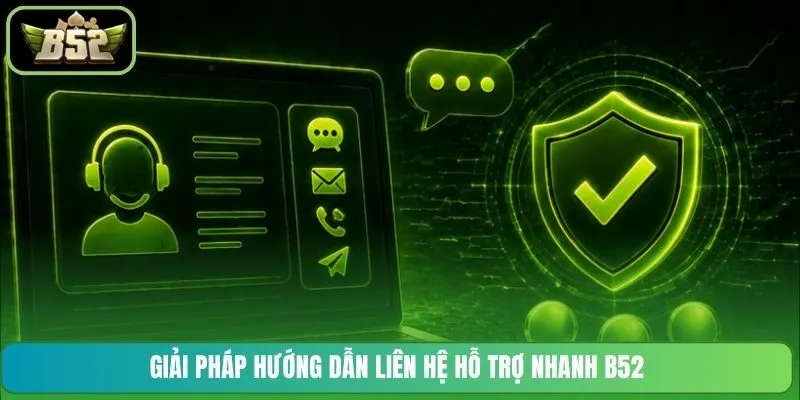 Giải pháp hướng dẫn liên hệ hỗ trợ nhanh B52