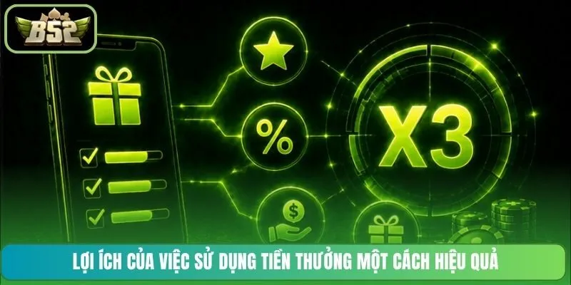 Lợi ích của việc sử dụng tiền thưởng một cách hiệu quả